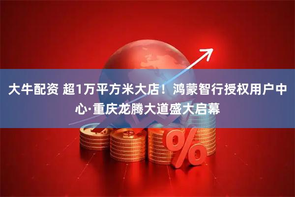 大牛配资 超1万平方米大店!鸿蒙智行授权用户中心·重庆龙腾大道盛大启幕