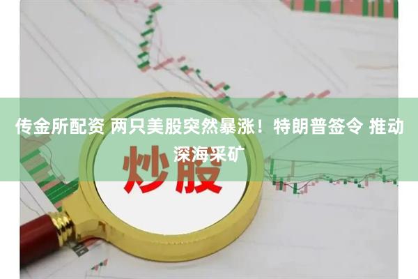传金所配资 两只美股突然暴涨!特朗普签令 推动深海采矿